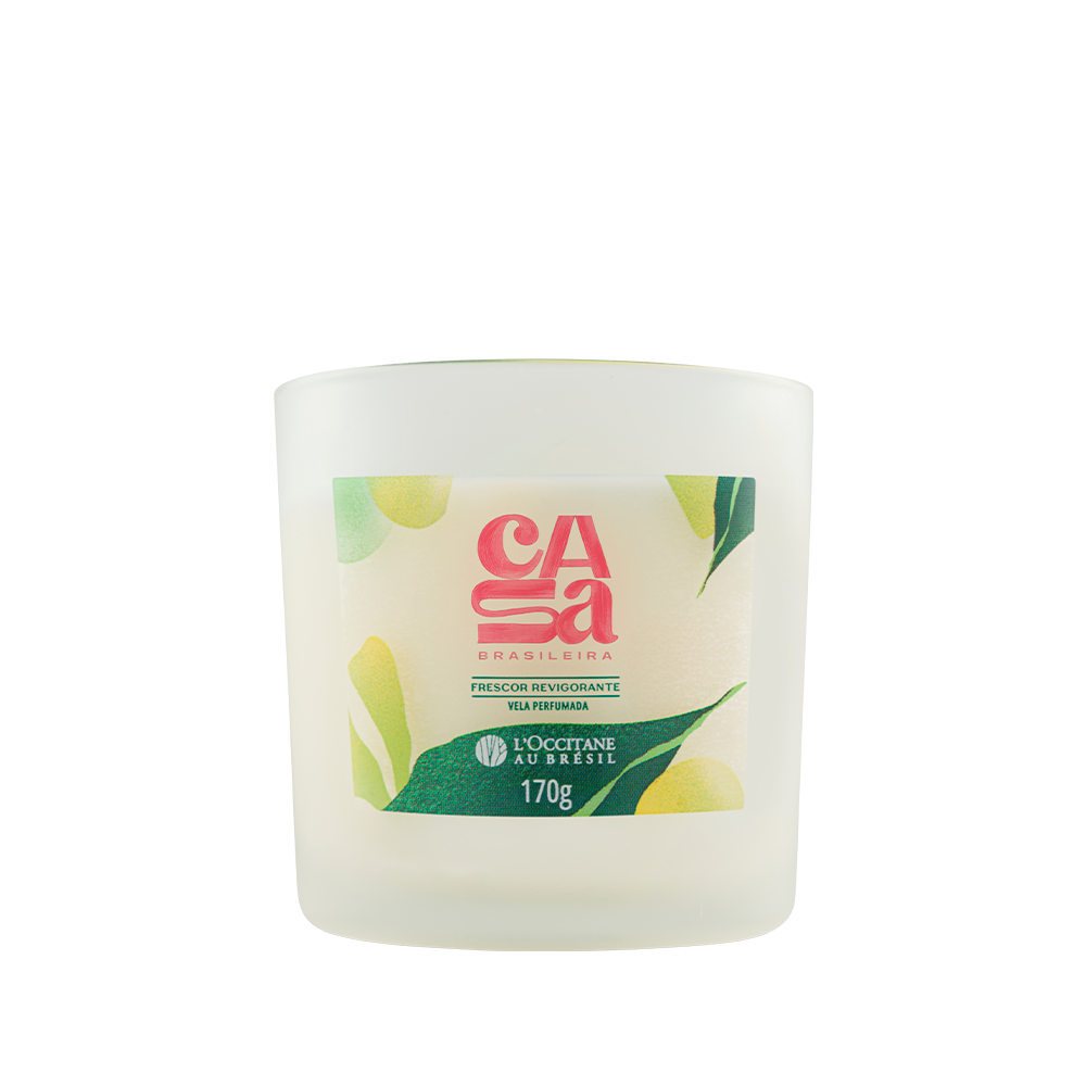[BROBVS100658] Vela Perfumada Frescor Revigorante 170g