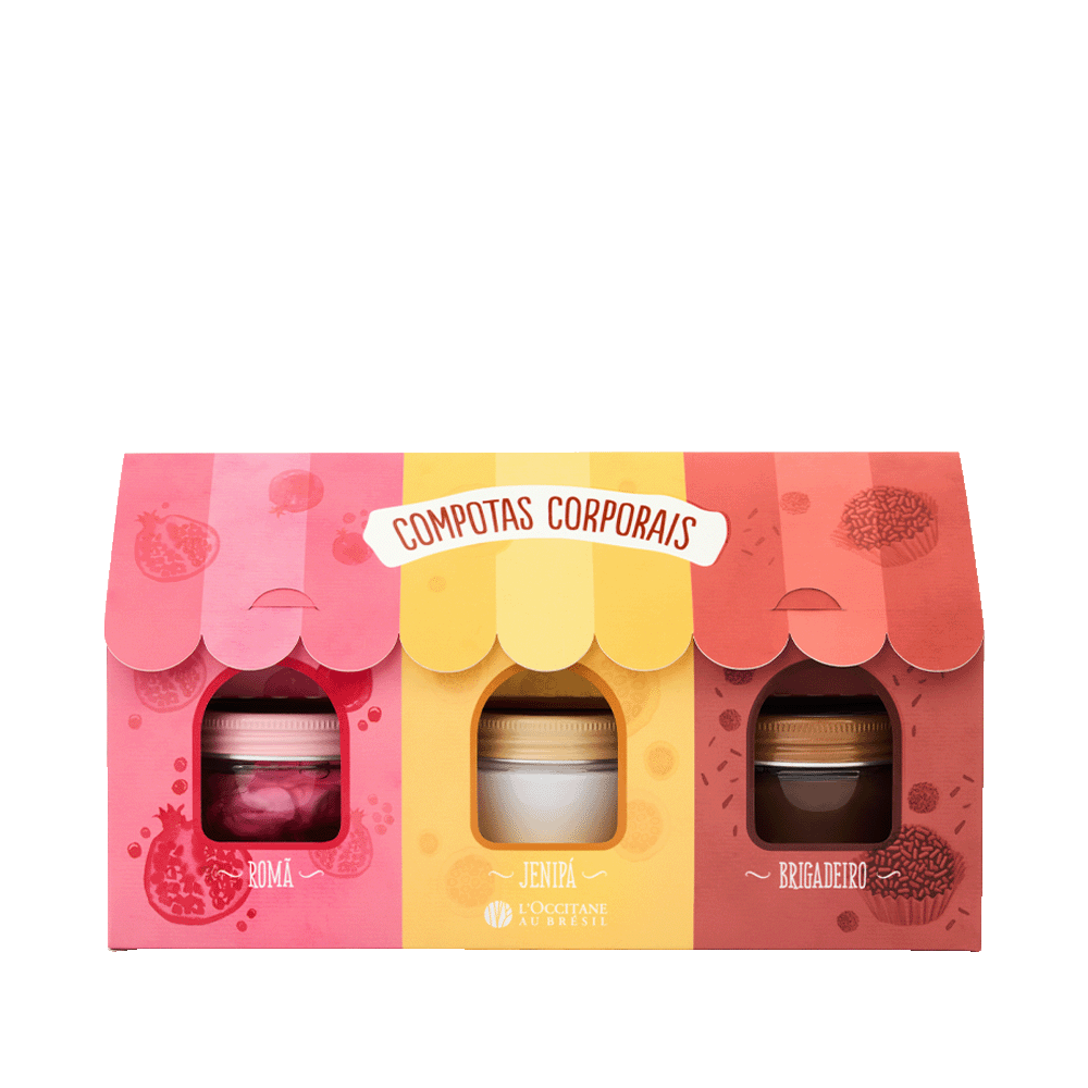 [BROBVKI00068] Kit Compotinhas Receitas de Alegria 3x55mL