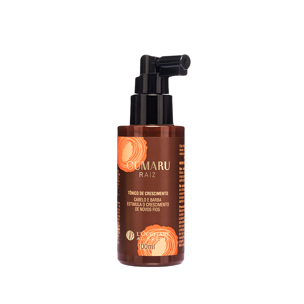 [BROBVS100718] Tônico de Crescimento Cabelo e Barba Cumaru Raiz 100mL