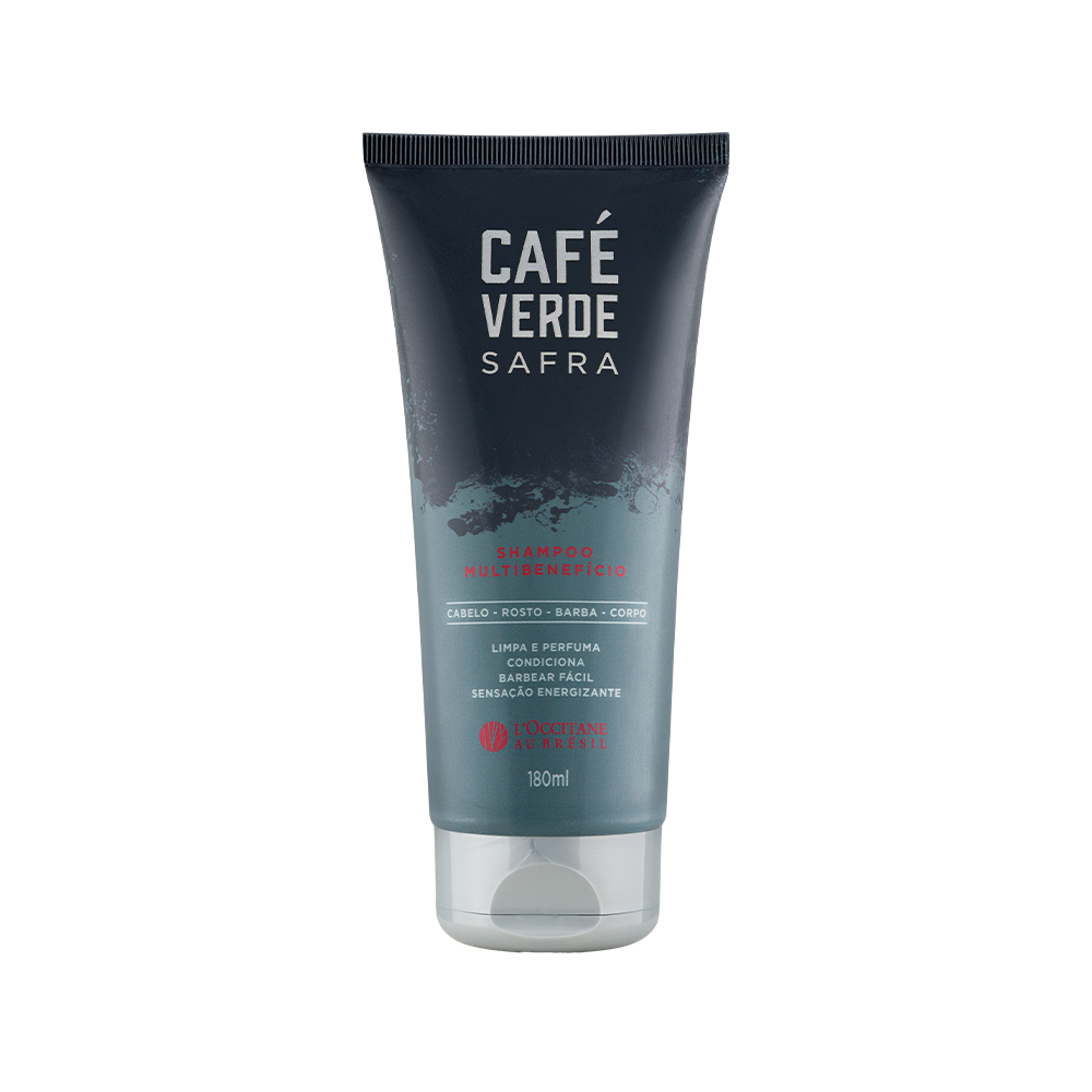 [BROBVS100582] Shampoo Multibenefício Café Verde Safra 180ml