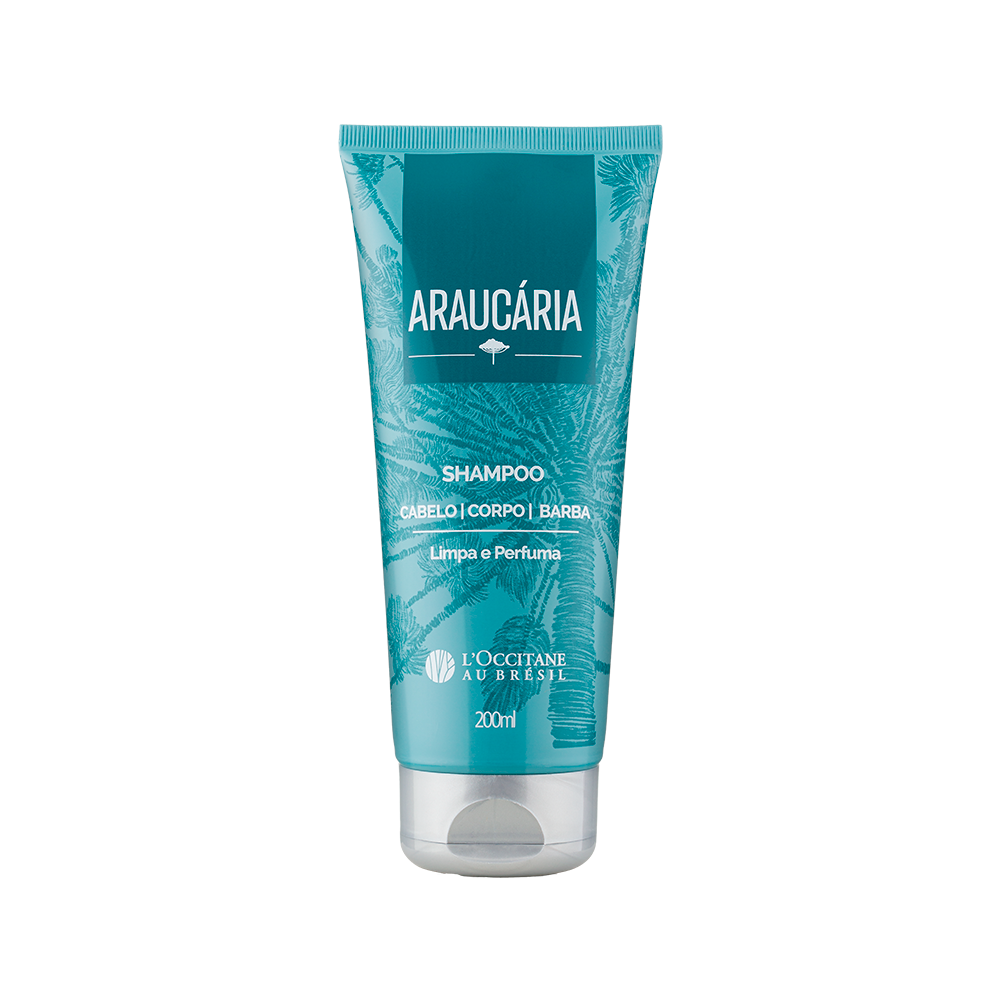 [BROBVS100525] Shampoo Cabelo Corpo Barba Araucária 200ml