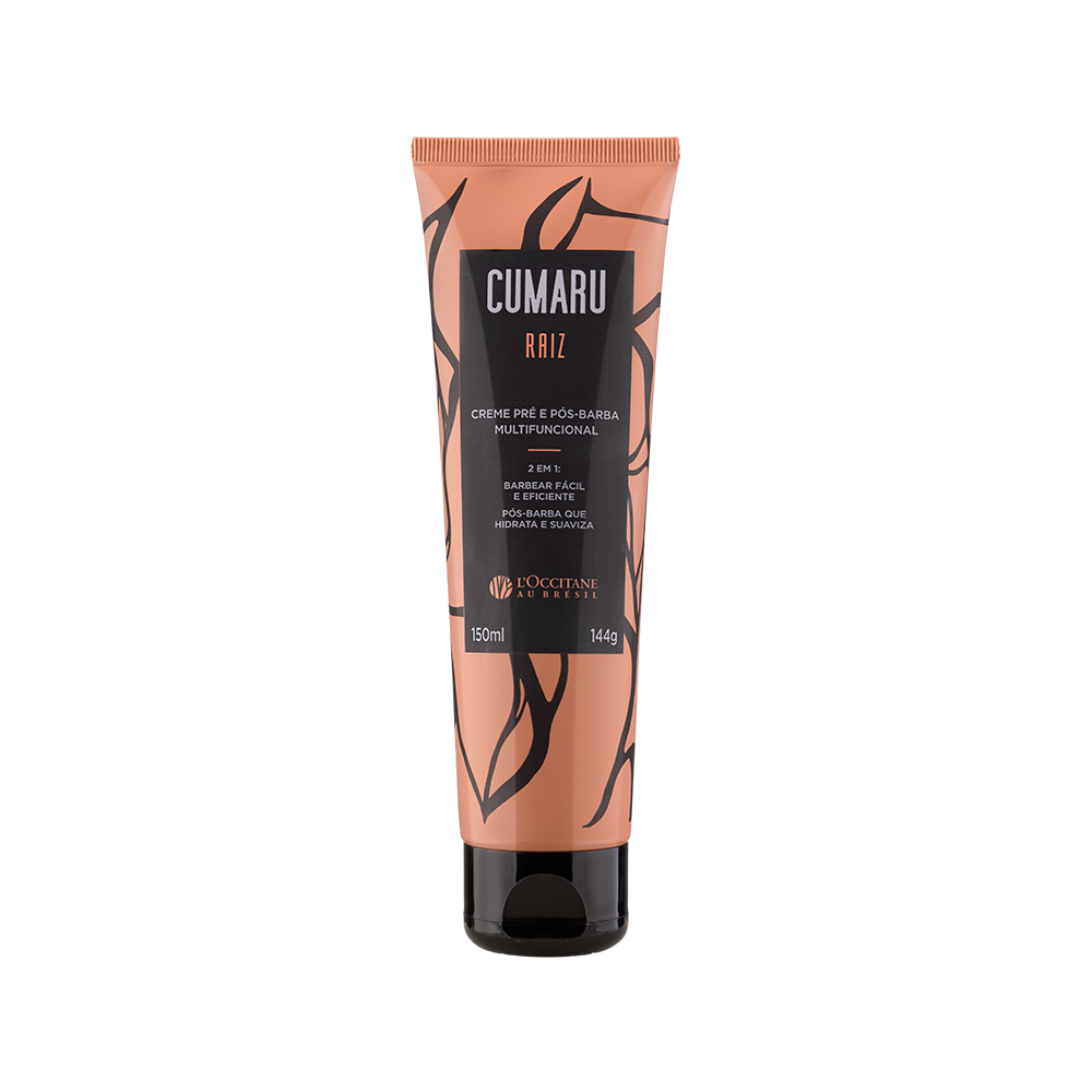 [BROBVS100458] Creme Pré e Pós-Barba Multifuncional Cumaru Raiz 150ml