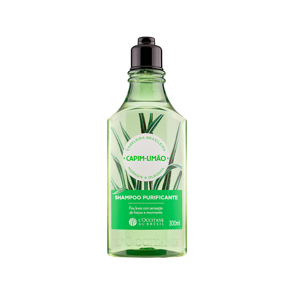 [BROBVS100543] Shampoo Purificante Cabeleira Brasileira Capim-Limão 300ml