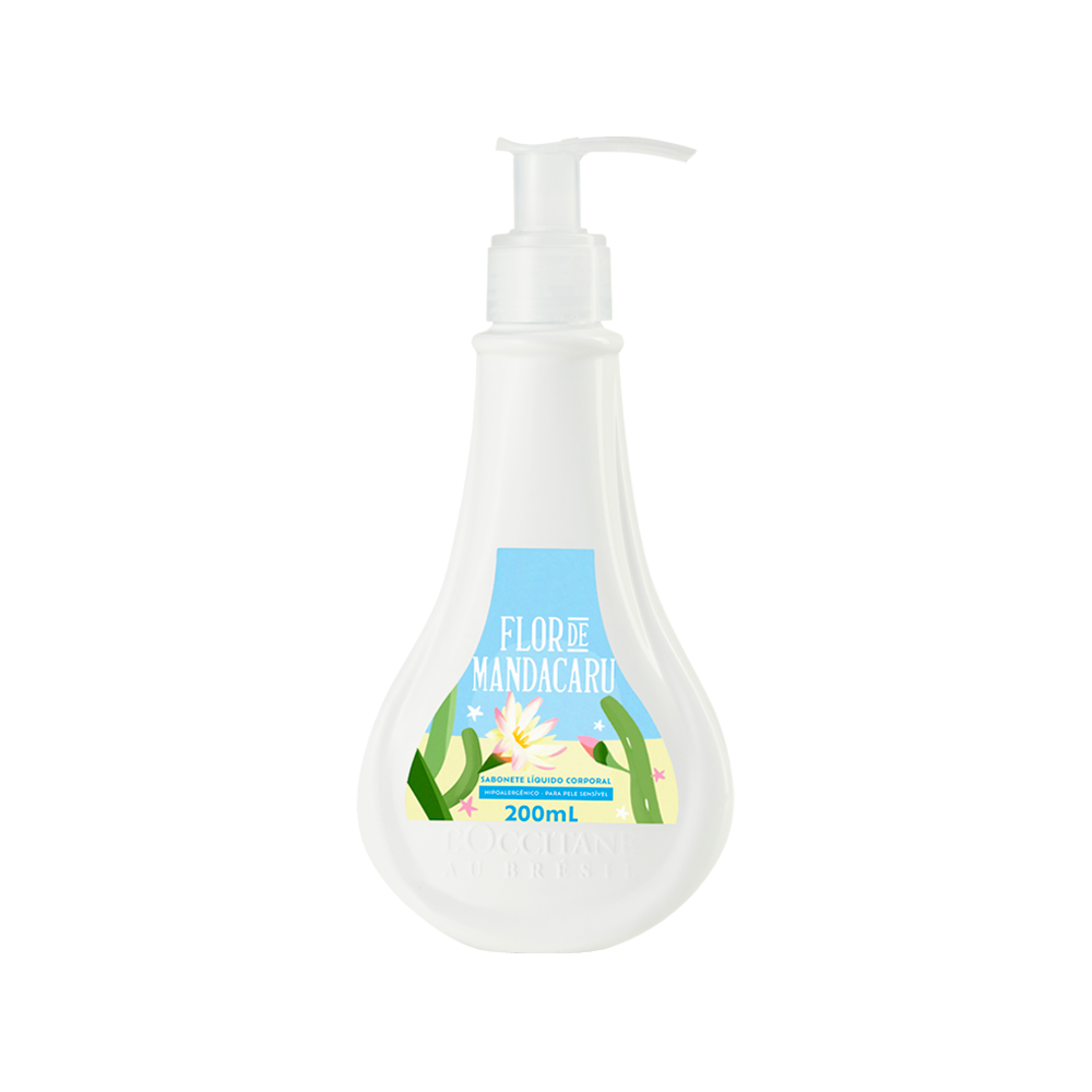 [BROBVS100683] Sabonete Líquido Corporal Flor de Mandacaru 200mL