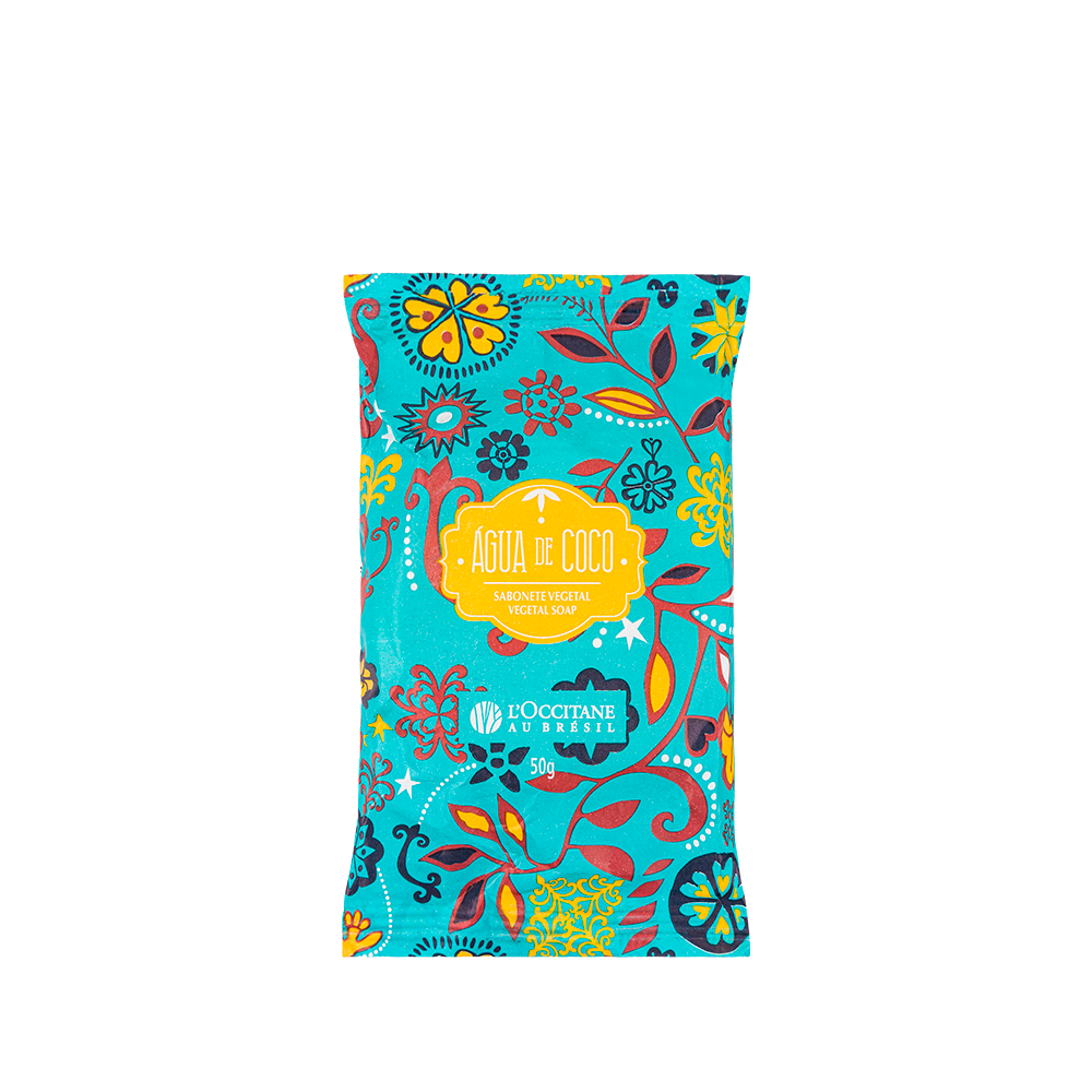 [BROBVT2000006] Sabonete Perfumado Água de Coco 50g