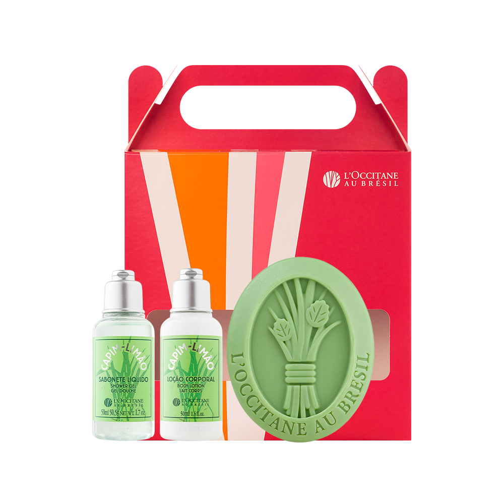 [424326] Combo Viagem Capim-Limão: Sabonete e Loção