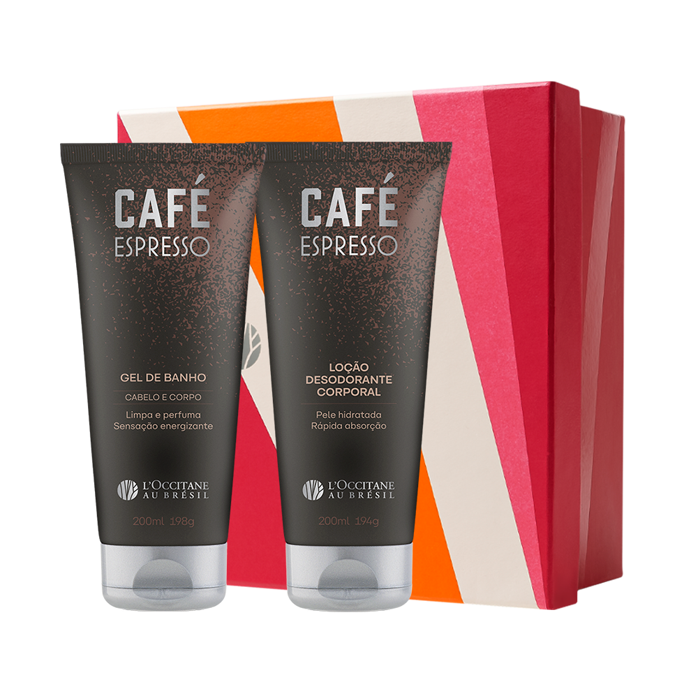 [424467] Presente Gel de Banho e Loção Corporal Café Espresso