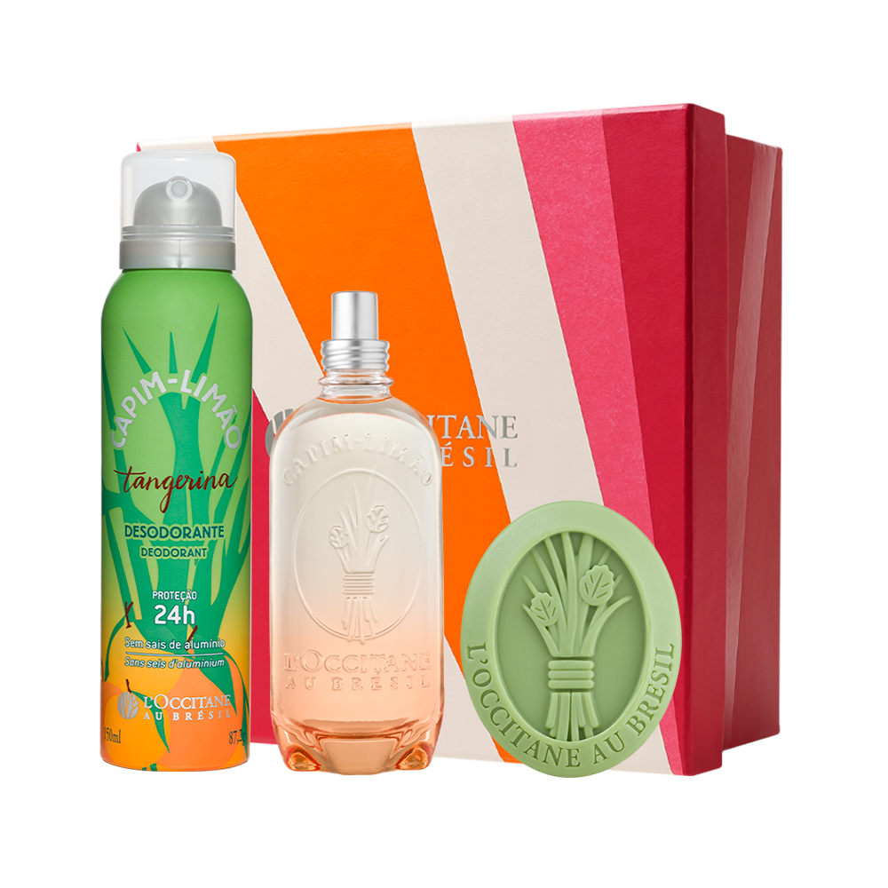 [424556] Presente Perfumado Capim-Limão Tangerina