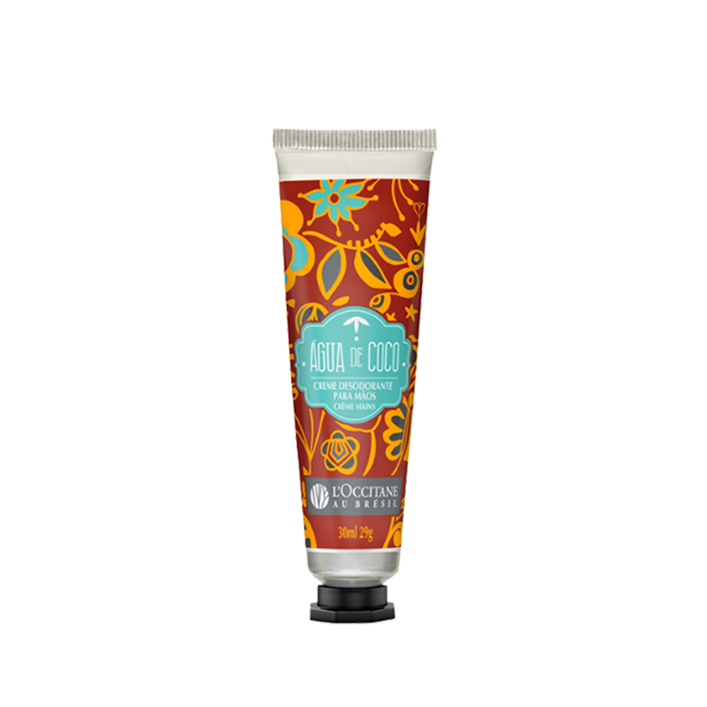 [BROBVS100535] Creme Desodorante de Mãos Água de Coco 30ml