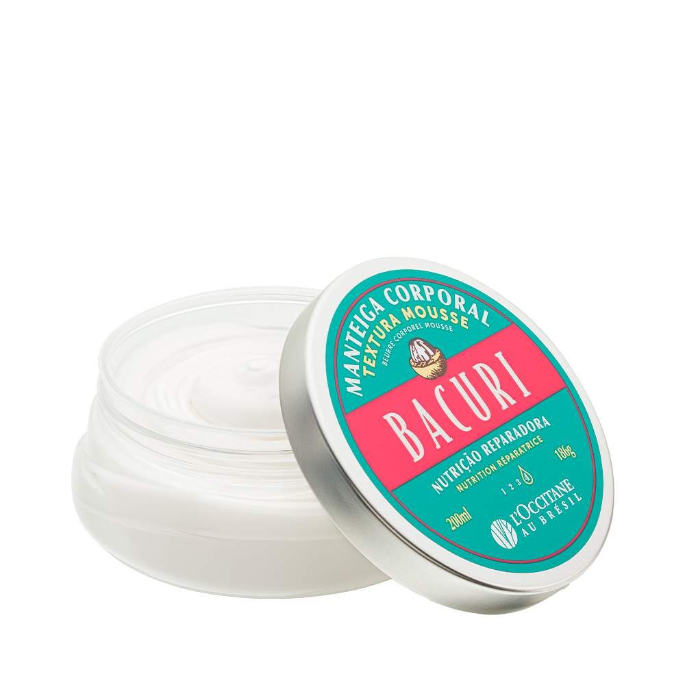 [BROBVS100250] Manteiga Corporal Textura Mousse Bacuri 200ml
