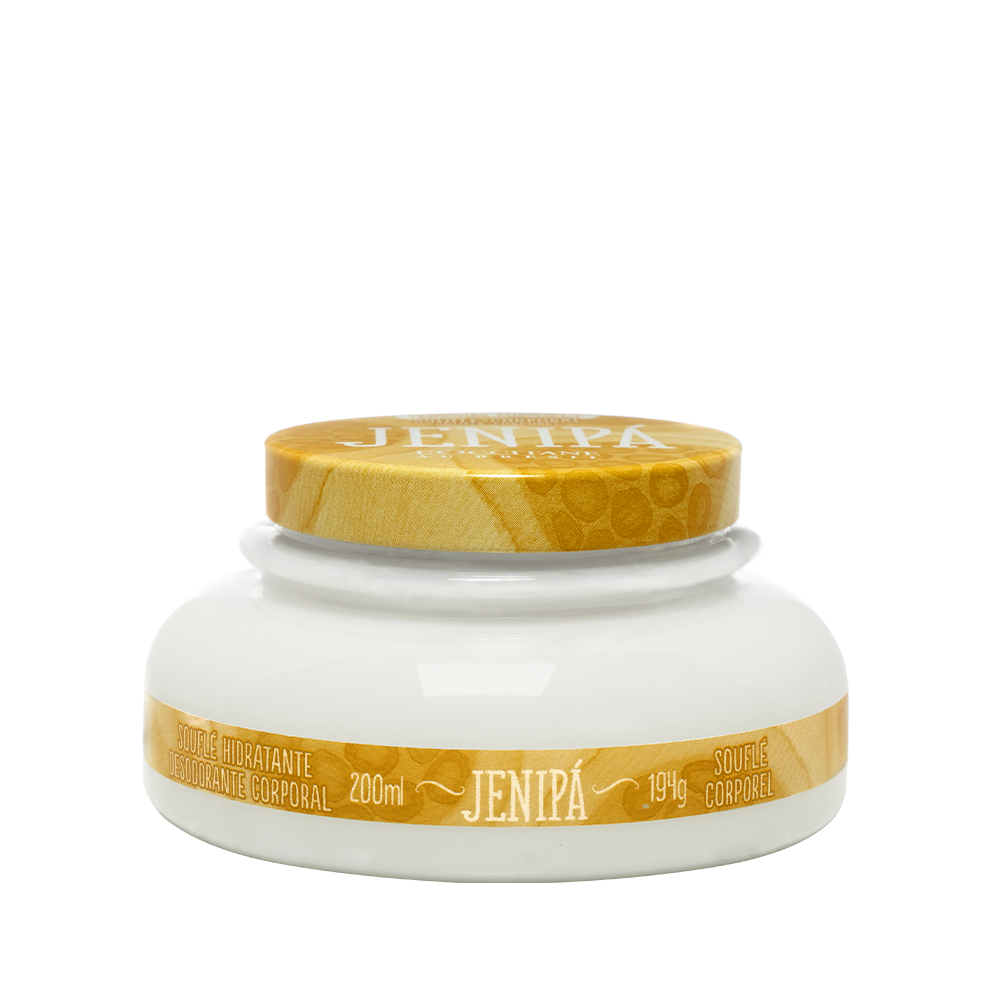 Souflé Hidratante Desodorante Corporal Jenipá 200ml
