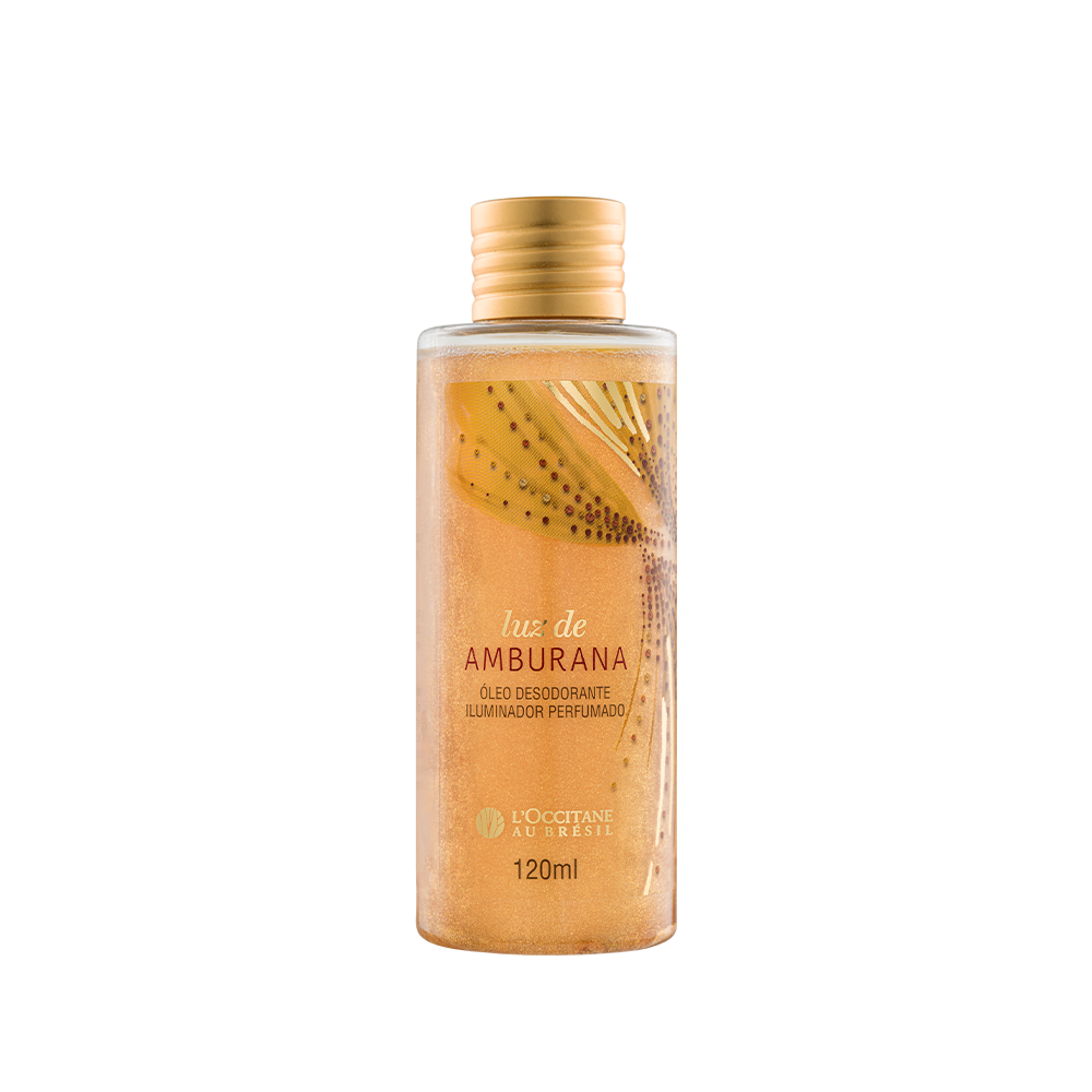 [BROBVS100687] Óleo Desodorante Iluminador Perfumado Luz de Amburana 120mL