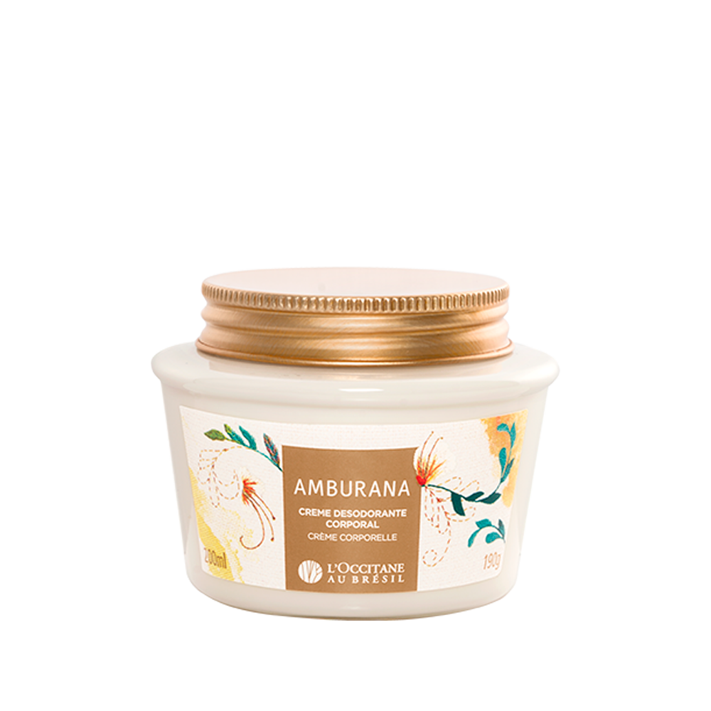 Creme Desodorante Corporal Amburana 200ml