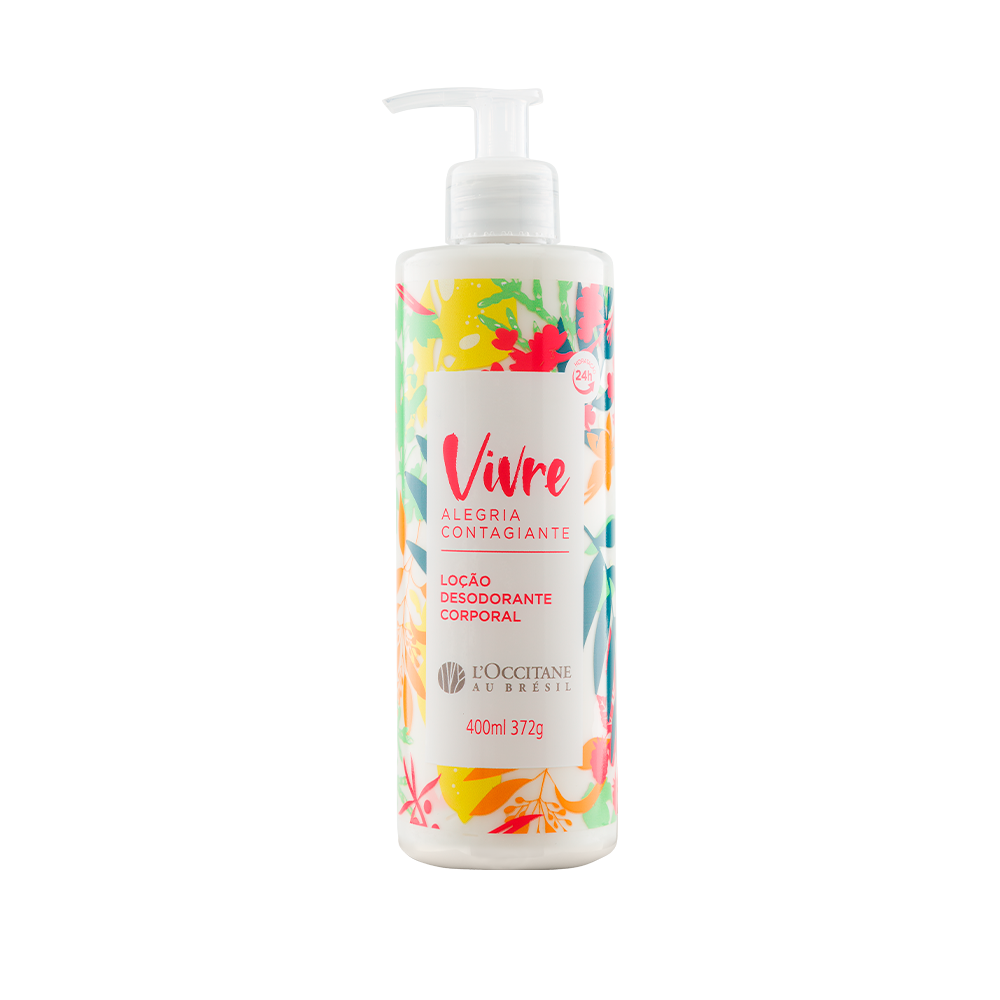 [BROBVS100626] Loção Desodorante Corporal Alegria Contagiante 400ml