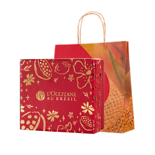 Combo Sacola M e Caixa G Natal - Até 3 Produtos Grandes