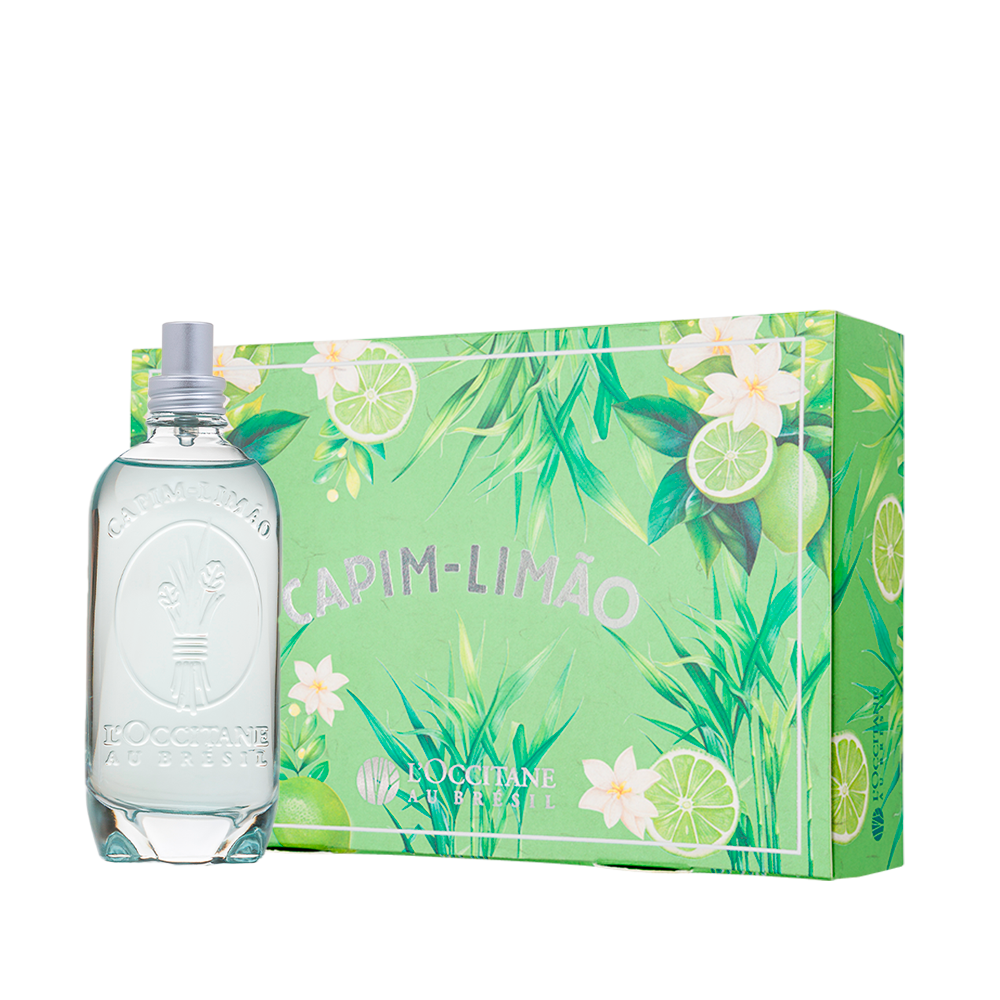 Kit Sabonete Perfumado Capim-Limão e Deo Colônia