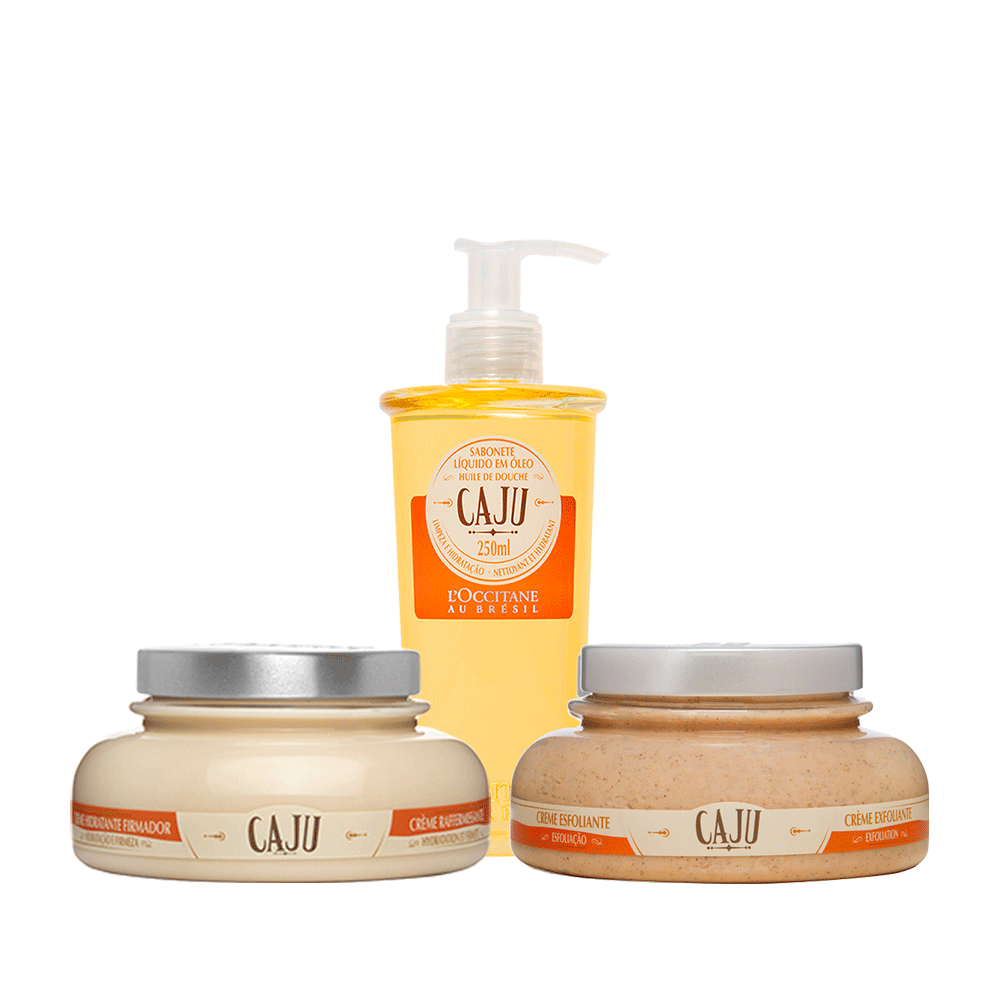 [322889] Trio Cuidados Corporais Caju