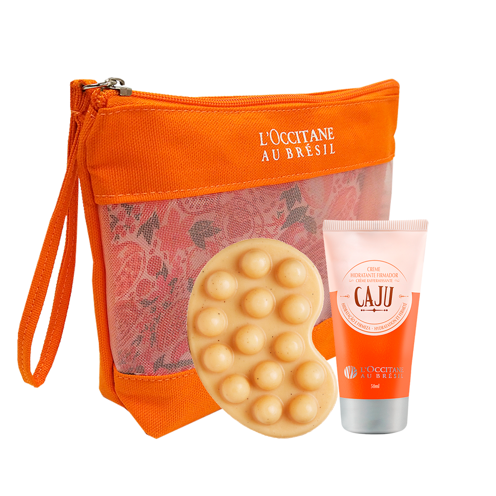 [424562] Nécessaire com Banho e Hidratação Caju