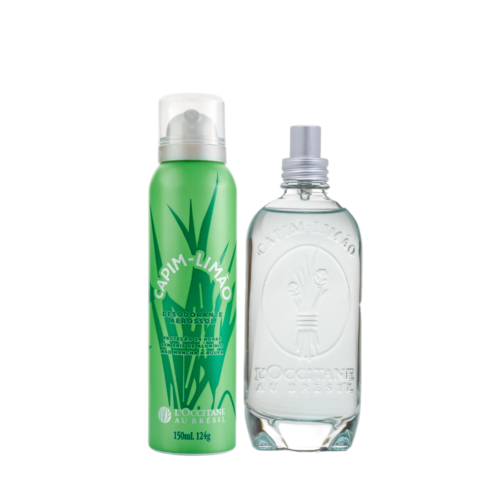 [424600] Desodorante e Colônia Capim-Limão
