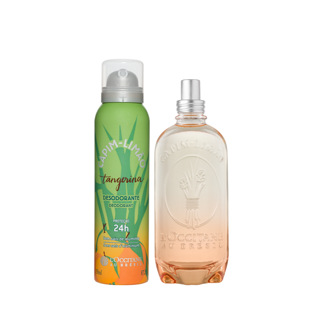 Desodorante e Colônia Capim-Limão Tangerina