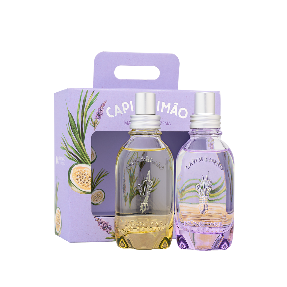 [BROBVKI00065] Kit Alegria Capim-Limão Maracujá & Alfazema - 2un x 30ml