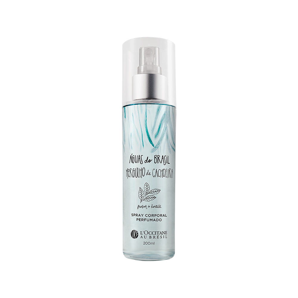 Spray Corporal Perfumado Mergulho de Cachoeira 200ml